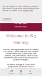 Mobile Screenshot of landglearning.co.uk